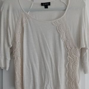 Super cute lace detailed blouse